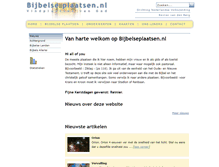 Tablet Screenshot of bijbelseplaatsen.nl